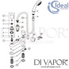 Ideal Standard Retail Bath and Shower Mixer Spare Parts